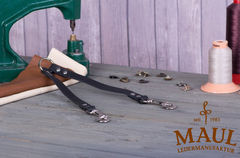 Koppelleine schwarz 15mm