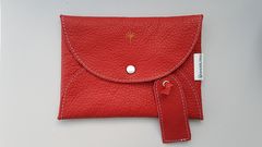 Impfpassh&uuml;lle aus Naturleder