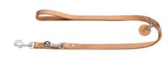 HUNTER verstellbare F&uuml;hrleine aus Vollrindleder 2 m