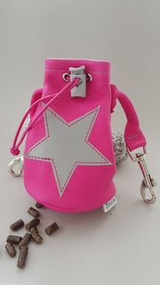 Leckerlizugbeutel "Stern" mit 2 Karabinern