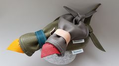 Futterdummy aus Leder