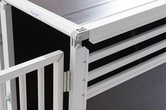 Alu-Hundebox Tiefe 63 cm