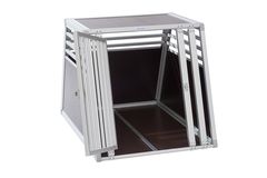 Alu-Hundebox Tiefe 83 cm