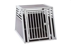 Alu-Hundebox Tiefe 93 cm