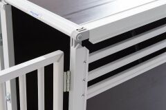 Alu-Hundebox B 85, T 93, H 68 cm