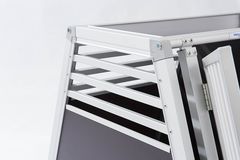 Alu-Doppelbox Tiefe 93 cm