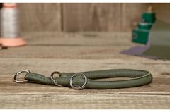 Halsband rundgen&auml;ht "mit Stoppring"